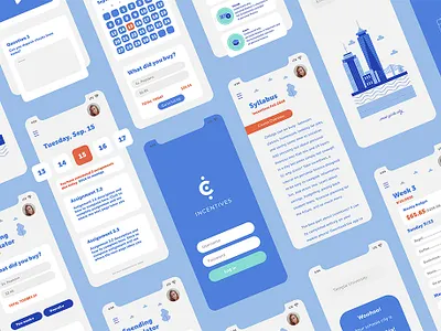 Incentives branding logo mobile tech ui ux