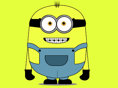 The Otto Minion 😁😁 design graphic design illustration vector