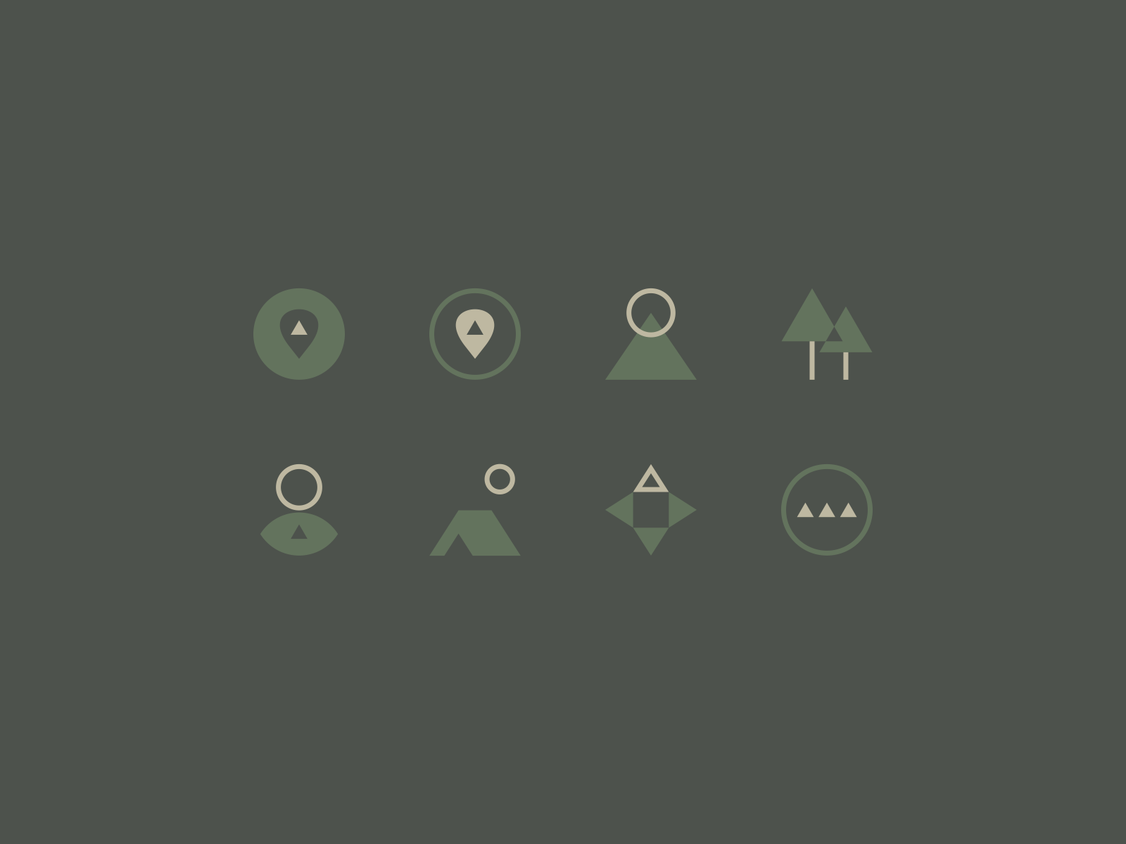 North Of North Icons By Anthony Gribben On Dribbble