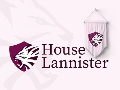House of Lannisters cersei design game of thrones got got fan got fans graphic graphic design house house of lannisters illustration jaime joffrey lannister lannisters logo logo design pattern tyrion tywin