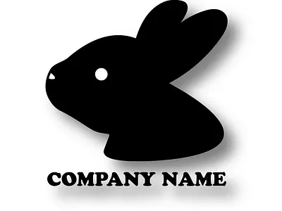 Rabbit Logo 2d logo adobe illustrator animal logo art branding design graphic design illustration logo logo design ui vector vector logo