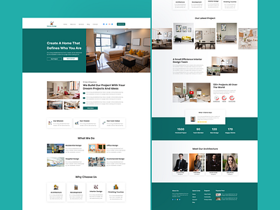 Interior Design bedroom interior design daining interior design design drowing interior design hospital interior design interior design interior design landing page kitchen interior design landing page landing page design ui uiux ux web landing page web landing page design