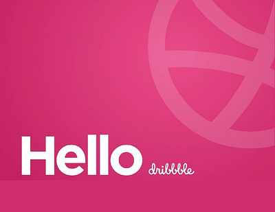 hi Dribbblers 🏀 app branding design graphic design illustration logo typography ui ux vector