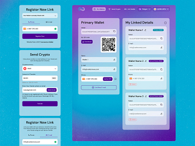Interface redesign – Crypto GrowPay clean design crypto design figma interface ui webdesign