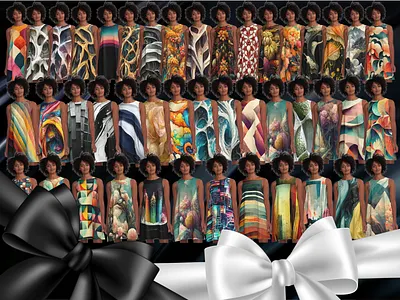 Gift ideas for HER abstract aesthetic art artistic buy clothes design dress fashion floral fractal graphic lines pattern redbubble repeating shopping skirts store