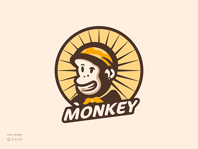 Monkey Logo Design branding design graphic design icon logo minimal vector
