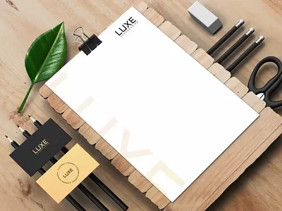Luxe Accessories - Logo Design brand identity brand identity design branding design eco friendly graphic design visual identity