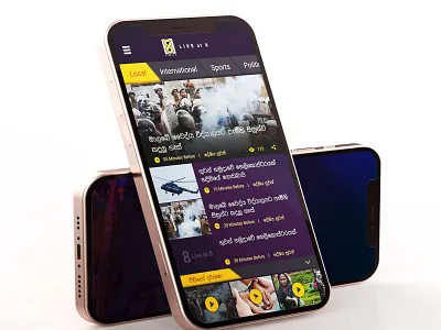 News App Design design news app ui