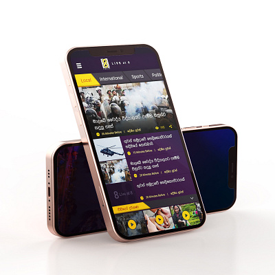 News App Design design news app ui