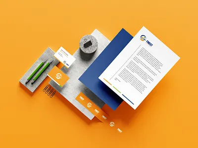 Stationery Mockup Design brand branding design graphic design logo logo design mockup photoshop stationery stationery mockup