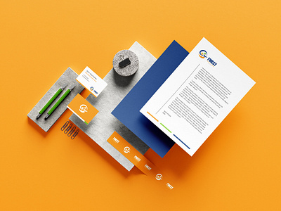 Stationery Mockup Design brand branding design graphic design logo logo design mockup photoshop stationery stationery mockup