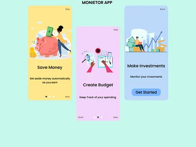 Daily UI Challenge: Onboarding screen daily design daily ui design design ui ui design uiux ux