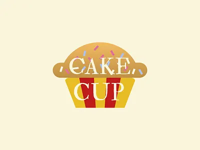 Cupcake Logo branding dailylogochallenge design graphic design illustration logo typography vector