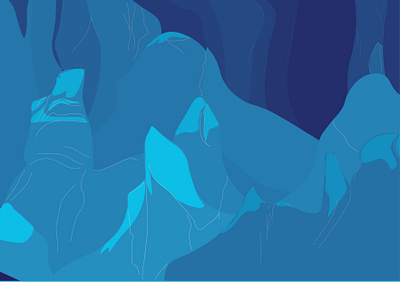 Icescape art design graphic design illustration illustrator vector