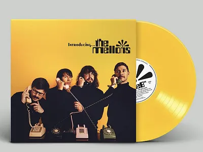 "Introducing... the Mellons!" album art direction band baroque baroque pop branding merch music photography pop music rock and roll vinyl