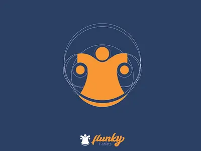 Flunky t-shirts logo branding graphic design iocn logo typography vector