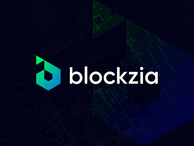 blockzia - letter b blockchain logo blockchain branding crypto digital currency icon letter b logo logo design logo icon nft vector