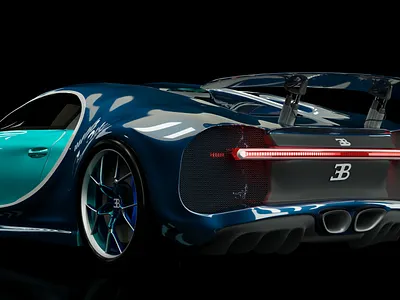 BUGATTI 3d blender branding design graphic design illustration logo motion graphics ui vector