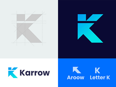 Karrow Logo arrow brand branding brandmark custom logo custom logo design graphic design icon identity letter k logo logo design logo designer logo maker logo mark logodesign mark minimal monogram symbol