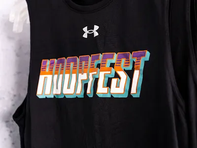 Hoopfest 2022 Identity Design branding graphic design illustration logo design