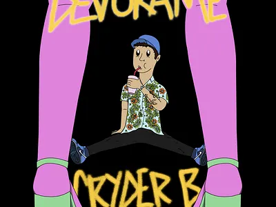 Devorame poster artwork concept cover design graphic graphic design illustration music music concept vector