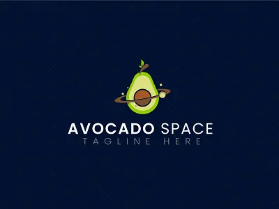 AVOCADO SPACE Logo avocado logo avocado space avocado vector logo branding design illustration logo logo designer logodesign modern modern logo design simple space avocado logo space vector logo spacelogo ui vector