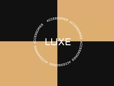 Luxe Accessories - Brand Identity Design brand identity brand identity design branding design eco friendly visual identity