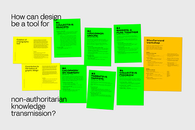 Two-year Research Project collaboration design graphic design research