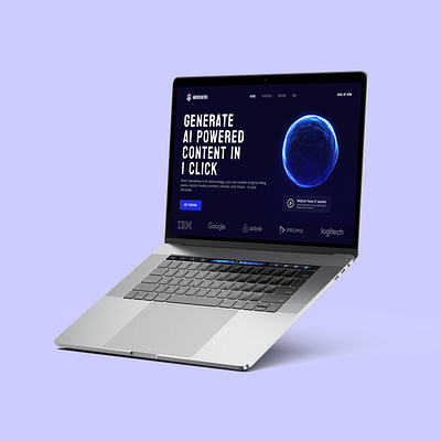AI Generator Website ai website figma shopify ui ux