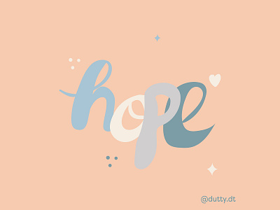 Inktober'20 - Hope design flat design flatdesign illustration illustrator inktober inktober20 vector vector art vector illustration