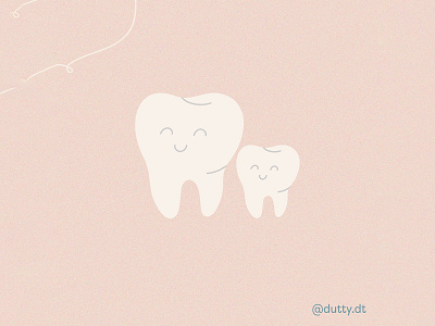 Inktober'20 - Teeth flat design flatdesign illustration illustrator inktober inktober20 vector vector art vector illustration
