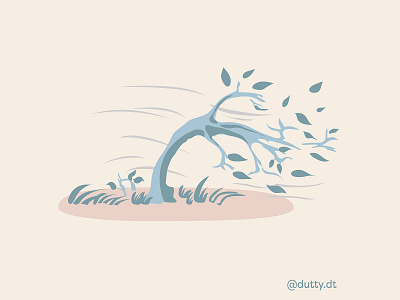 Inktober'20 - Storm design flat design flatdesign illustration illustrator inktober inktober20 vector vector art vector illustration