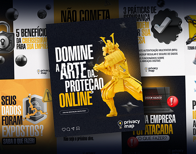 Social Media Design - Privacy brazil design graphic design photoshop privacy social media design visual design