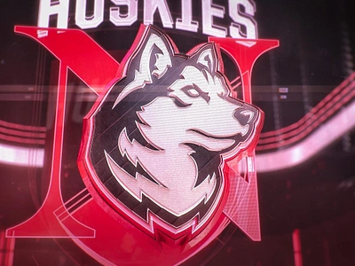 Northeastern Huskies | Athletics Mascot Rebrand animal athletics athletics branding basketball brand identity branding dog esports football husky identity illustration logo mascot rebrand soccer sports branding sports design sports logo wolf