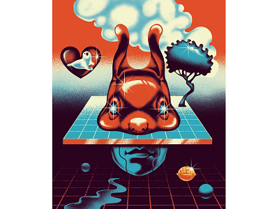 illustrations for BBC Science Focus magazine branding future graphic design illustration magazine science vintage