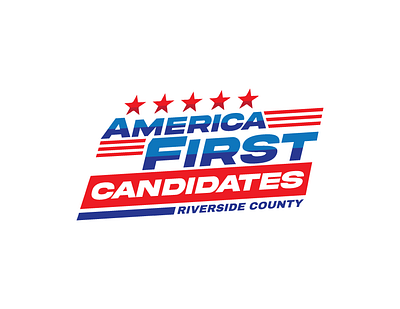 America First Candidates of Riverside County Logo