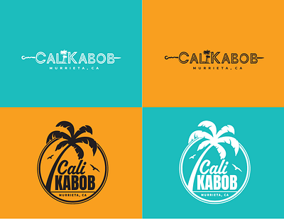 CaliKabob Logo & Billboard Sign branding graphic design illustration logo vector