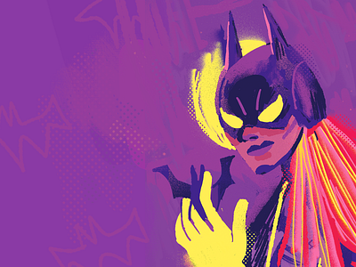 Batgirl barbara barbara gordon batgirl batman character design dc dc comics digital illustration photoshop superhero superheroine