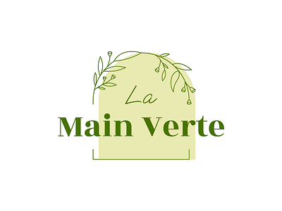 Main Verte Logo 2d app appdesign art design icon illustration logo motion graphic ui ux