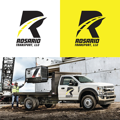 Rosario Transport Logo & Brand design logo vector