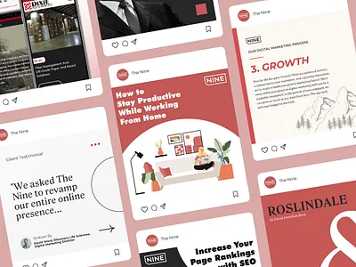 Social Media Grid agency blogs instagram social grid