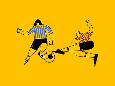 Soccer adobe design digital art drawing flat geometric illustration