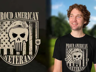 American Veteran T-shirt Design amazon tshirt american tshirt amrica custom tshirt graphic tshirt merchandise merchandise design retro vintage tee soldier tee tee tee design tshirt tshirt design tshirt idea tshirts typography usa tshirt veteran veteran tshirt