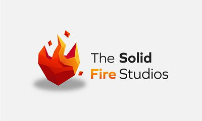 The Solid Fire Studios beauty design graphic design illustration logo logo desing typography vectors