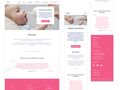 Milk-Bank app baby breastmilk design milk milkbank ui website