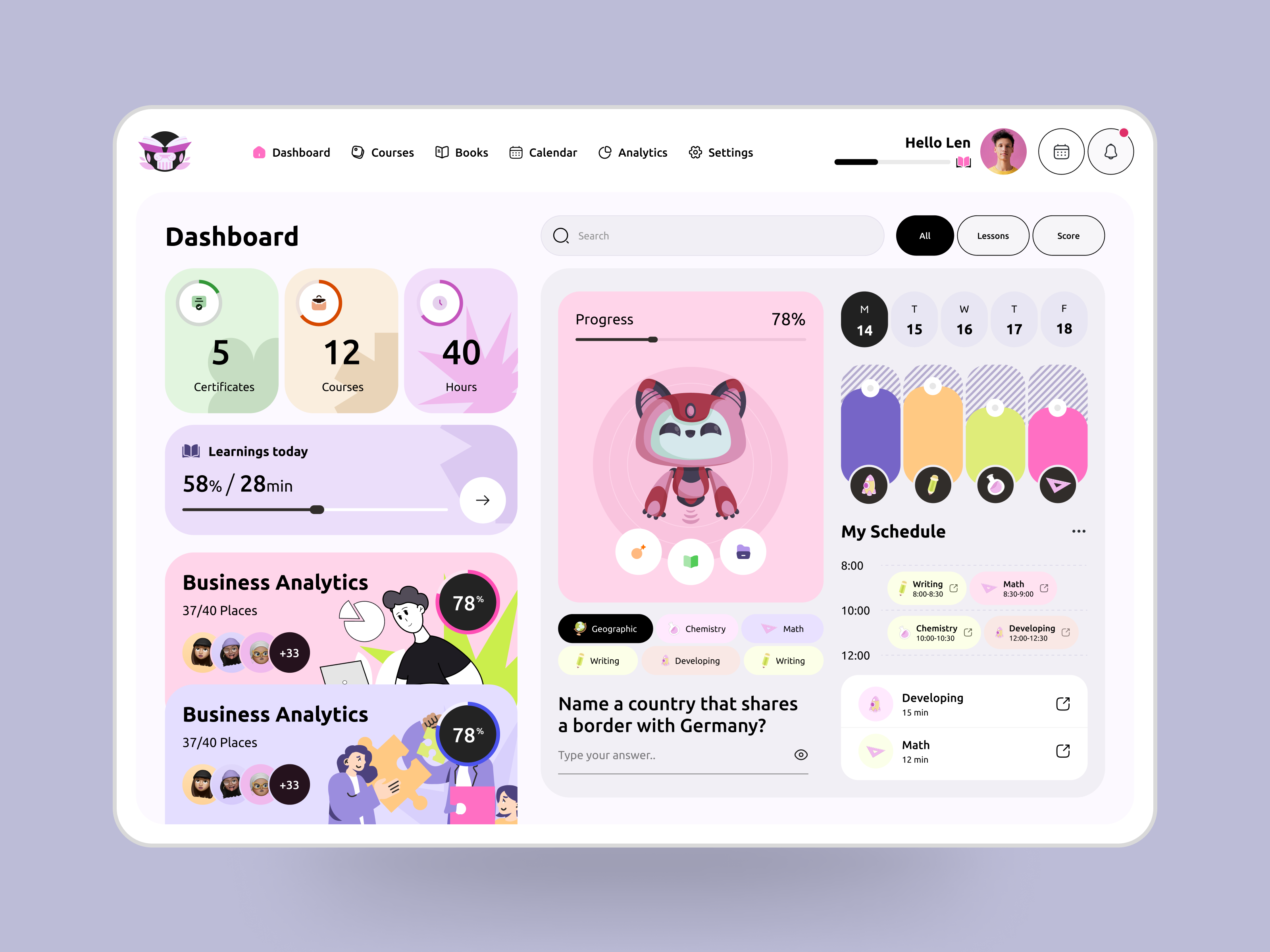 Example of Web App Design And Development