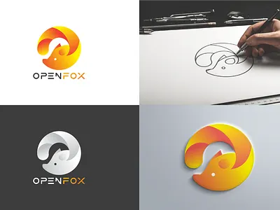 Openfox Logo Design app design logo software logo design vector