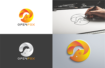 Openfox Logo Design app design logo software logo design vector