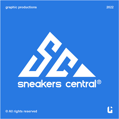 LOGO DESIGN CONCEPT FOR SNEAKERS CENTRAL 3d animation graphic design logo motion graphics ui