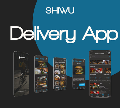 Food Delivery App UI / UX branding graphic design ui